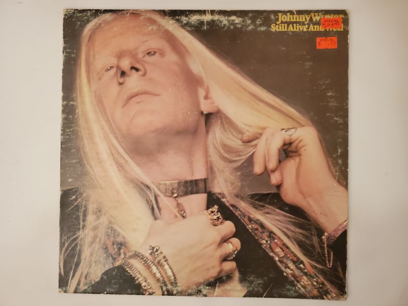 Johnny Winter Still Alive and Well vinyl record